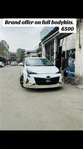 Body kits installed to prius #automobile #lifeisbutadream #love