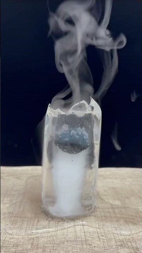 1000°c lava ball 🥵 vs Cold Ice 🥶 #shorts #ice