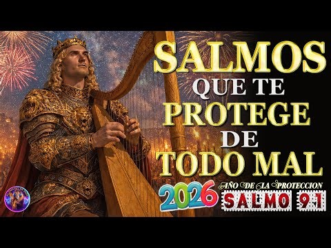 SALMOS PARA PROTEGERNOS DE TODO MAL EN EL AÑO 2026 | Salmos que David Cantaba Con Poder #salmos