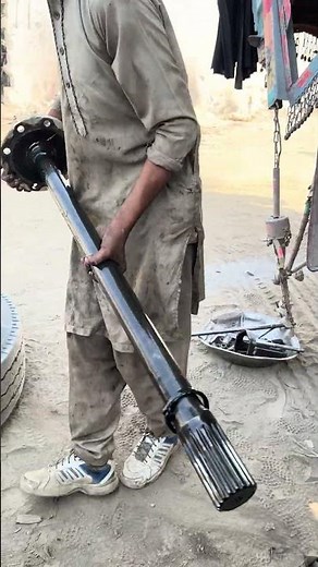 🤯Genius Mechanic Work! Pneumatic Tyre Opener Machine Setup 🔧 #Workshop #Innovation