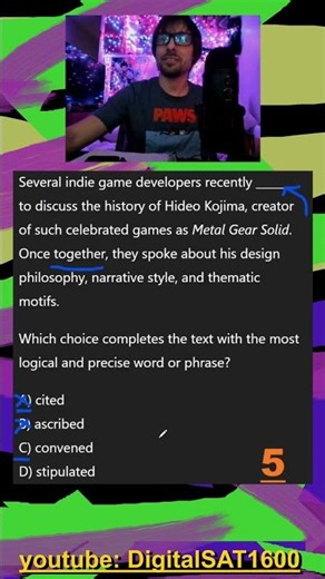 Moderate Vocab Practice -- REAL December SAT Reading