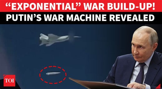 Russia launches massive hypersonic missile attack on Kyiv hours before Trump-Zelensky meet #Kyiv came under a mass ballistic missile attack overnight after Russia launched several #Kinzhal hypersonic missiles, four Iskander ballistic missiles, and a group of #Kalibr cruise missiles at the capital, monitoring channels reported. | The Times of India