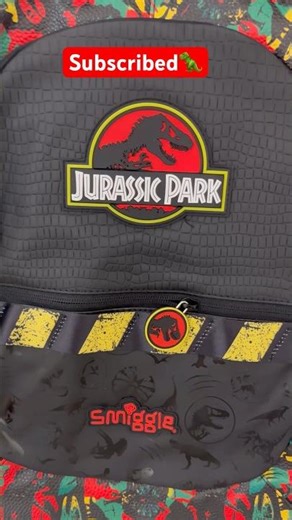 کوله پشتی Smiggle طرح Jurassic Park 🦖🔥