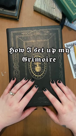 Setting Up My Grimoire for Beginner Witches