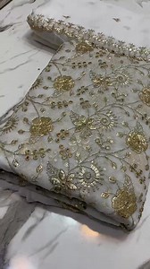 *New arrival pure dyeable chiffon katori twin sequince work border dupata with ro silk trovser 3pc* Cutting = shirt front 1.30 yard Back sleevs boti 2yard Dupata border 2.5 yard Trovser 2.5 yard Shirt per yard also available Dupata per yard available WhatsApp: +923074012230 | Silk | Facebook