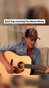 This has to be Zach Top’s best cover 😮‍💨 Zach Top’s cover of “Two Dozen Roses,” originally by Shenandoah, first surfaced in 2021 when he was just 23 years old and quickly racked up over 1.6 million views online, marking a powerful breakout moment for the rising artist. His acoustic rendition is celebrated for its precision and soulful delivery, reviving that timeless 80s–90s country heart with genuine emotion and skill. Fans have praised his version as not just nostalgic, but an earnest tribut