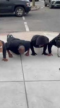 Mr. ONGO MADE 50 PUSH-UPS THE STANDARD REP COUNT