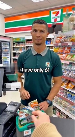 Cristiano Ronaldo at the Store 😂 “Siuuu, Six Seven!”