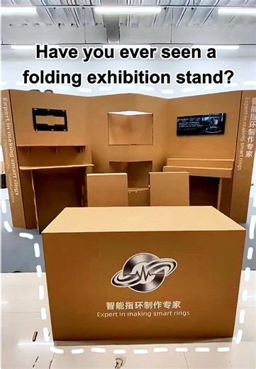 Eco-Friendly Lightweight Exhibition Booths for Trade Shows