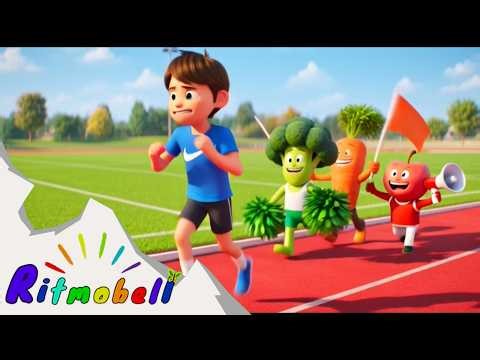 Healthy Food vs Junk Food Song | Ritmobell Nursery Rhymes