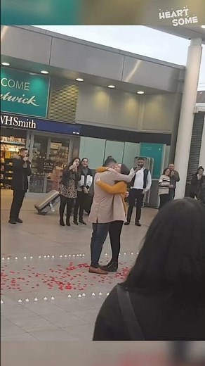 Magical Airport Proposal | Love Story Captured on Camera