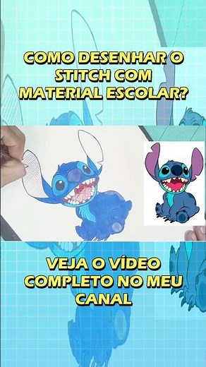 [TUTORIAL] Como desenhar o Stitch