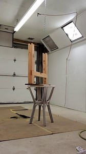 Spraying stain. I love it. Way more control, way faster, easier.