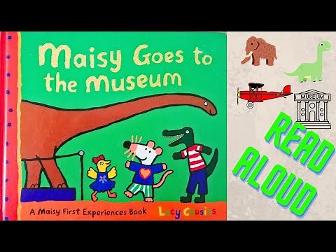 Maisy Mouse - Maisy goes to the museum - Read aloud book, story for kids