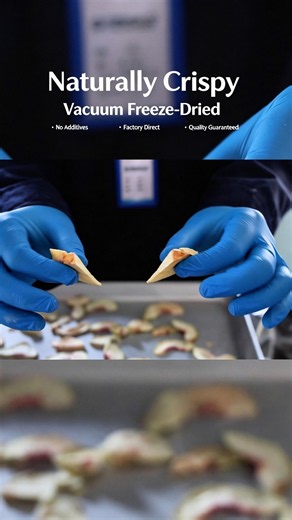 Naturally Crispy Vacuum Freeze-Dried | KEMOLO Lyophilizer