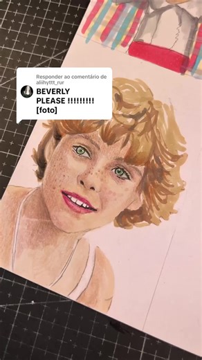 Respondendo a @aliihyttt_rur Beverly of It the thing - next? #welcometoderry #itwelcometoderry #pennywise #it #drawing