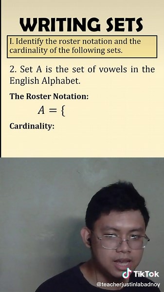 Solving Sets Using Roster Method | Math Tutorial