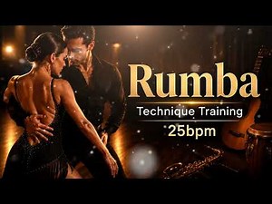 🌙 Rumba Technique Training — 25 BPM
