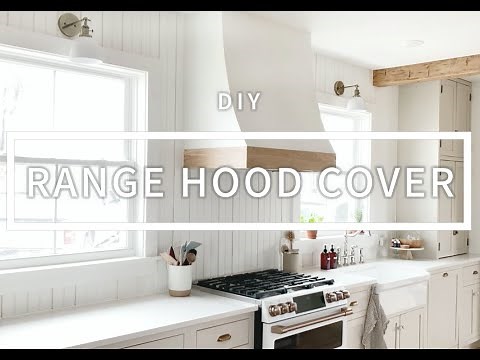 How to Build A Range Hood Cover