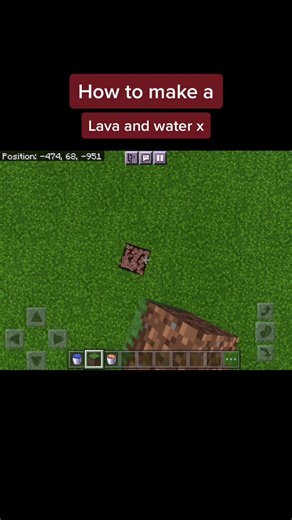 Minecraft Water and Lava Building Tutorial
