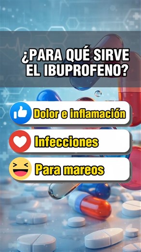 PARA QUÉ SIRVE EL IBUPROFENO 🤔🧠 #quiz #trivia #salud #desafiosmentales #culturageneral #cuantosabes