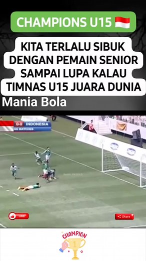 4.2M views · 54K reactions | Skil Tmnas U 15 sang penerus#tagar#sorot#fbpro#viral#fyp#vidio#reels#timnas | Mania Bola | Facebook
