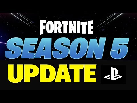 How to Update Fortnite from Season 4 to Season 5 on PS4 | PlayStation