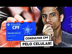 How to check your CPF status on your cell phone! (FREE)