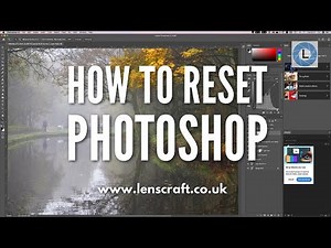 How to Reset Photoshop and Create a New Workspace