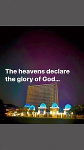 The heavens declare the glory of God! A little Aurora Borealis action in Fort Mill SC tonight, 10/10/24, and the sunset scenes last night, 10/9/24. | Bob Jones Vision Center