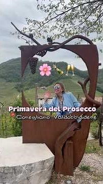 🍾🌸 The Spring of Prosecco Conegliano Valdobbiadene DOCG #ProseccoSpring #Prosecco #Veneto
