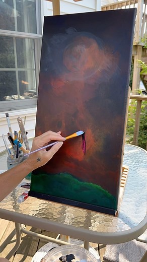 2.9K views · 85 reactions | Lazy painting afternoon ️ @terrifoss @earthlysoulsandspiritsoracle #witch#cat#painting#art#halloween#moon#smallbusiness#acrylicpainting#artistsoninstagram#reel#reels#reelsinstagram#reelsvideo#insta#instagood #instamoods#etsy | Terri Foss | Facebook