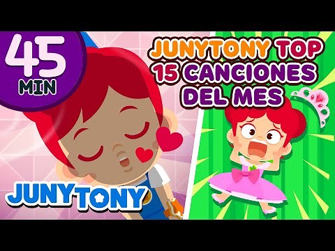TOP 15 CANCIONES DEL MES | Recopilación | Canción Infantiles | JunyTony en español