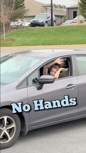 TEACHING PARKER HOW TO DRIVE 😂