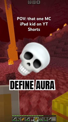 POV: That one Minecraft IPad kid 😭😭😭😭 #minecraft #meme #pov