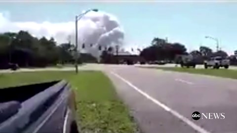 Explosion rocks Eglin Air Force Base in Florida