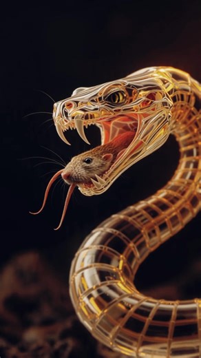 Snake Shikar Nigalte Hi Andar Kya Hota Hai |😱 Inside Body Truth |#biovisionurdu #viral #snake