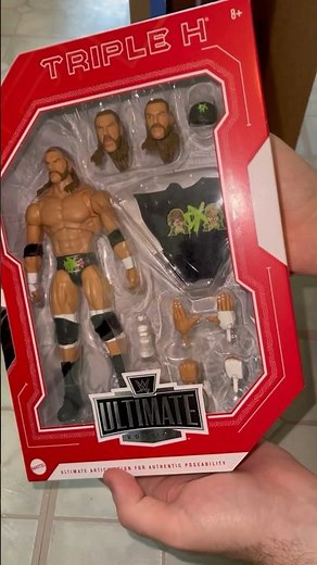 Triple H HHH DX Ultimate Edition Mattel Wrestling Figure Unboxing