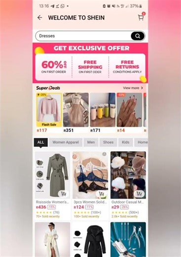 How to Get 60% OFF on SHEIN (Working Discount Code GBHE9) | Step-by-Step Guide