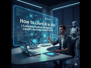 How to Learn AI in 2025 | Complete Roadmap for Beginners (ChatGPT, Machine Learning & Python)