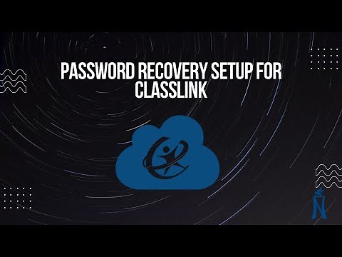 Password Recovery Setup with ClassLink