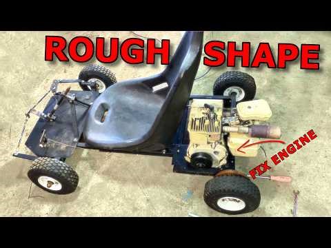 Junk Go Kart Restoration Part 1 – Engine Fix & First Start