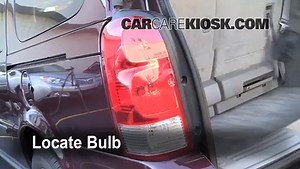 Tail Light Replacement on 2006 Chevrolet Uplander LT 3.9L V6