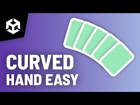 EASY CURVED Card Hand in Unity Using Splines