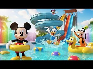 “Mickey & Friends’ Splashy Pool Party Adventure! | Fun Summer Story for Kids”|Episode 2