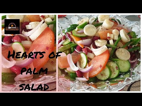 Palm hearts salad|quick and easy hearts of palm salad recipe