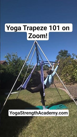 Yoga Trapeze for Beginners 101 Live Online Classes
