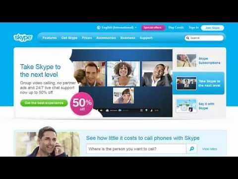 How To Register For A Skype Account and How To Use Skype