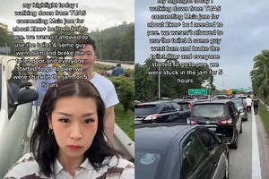 Woman walks more than 2km to pee while stuck in jam from Tuas to JB