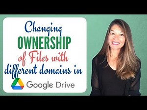 Changing Ownership of Files from one Google Drive account to another